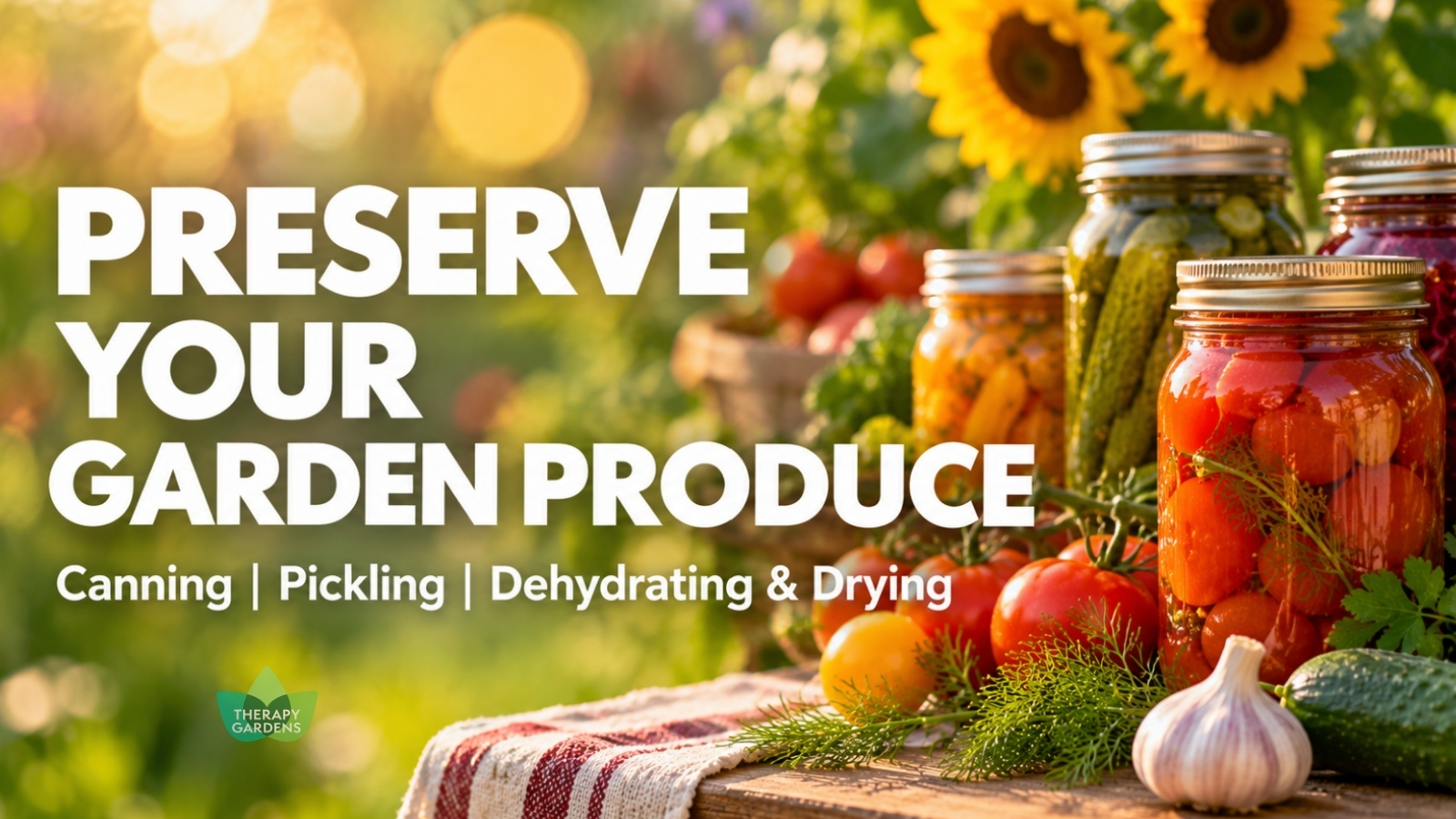 Preserve Your Garden Produce program image