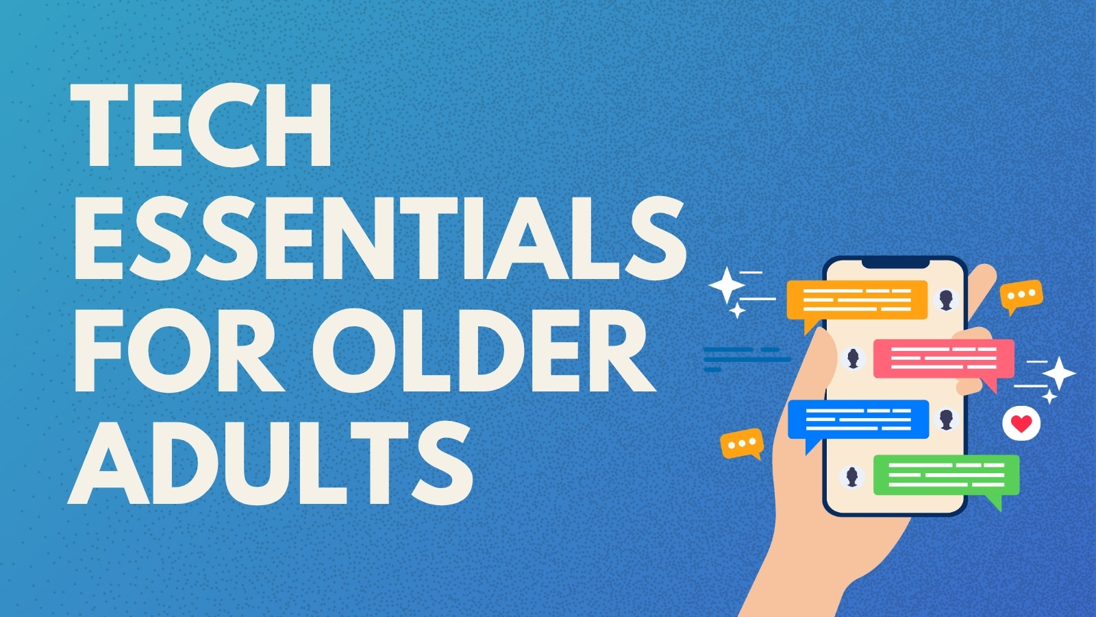 Tech Essentials for Older Adults program image